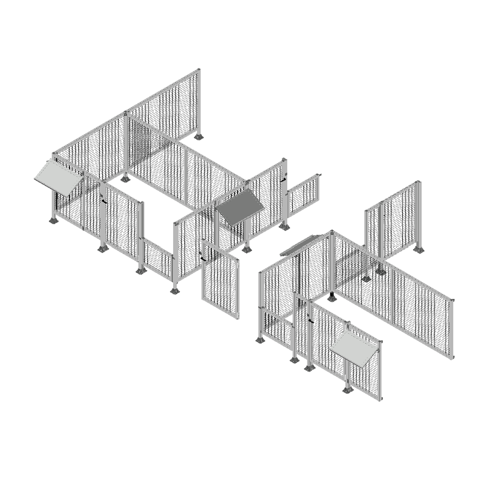 GUARDING LAYOUT M-10652 MODULAR SOLUTION GUARDING DESIGN